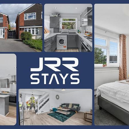 Wolverhampton - Amazing 3 Bedroom, Sleeps 6, Wi-Fi - Jrr Stays المظهر الخارجي الصورة